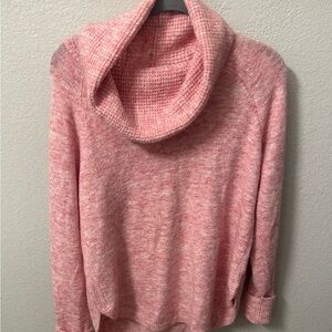 Style & Co Pink Turtleneck Sweater